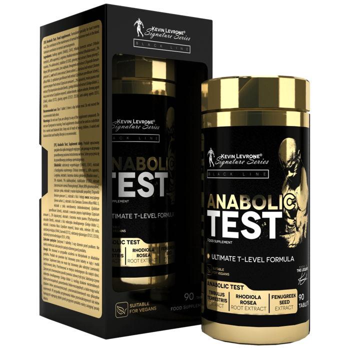 Kevin Levrone ANABOLIC TEST 90 tablets 5903719238564 | ZYM085794 Levrone Black | ZYM085794