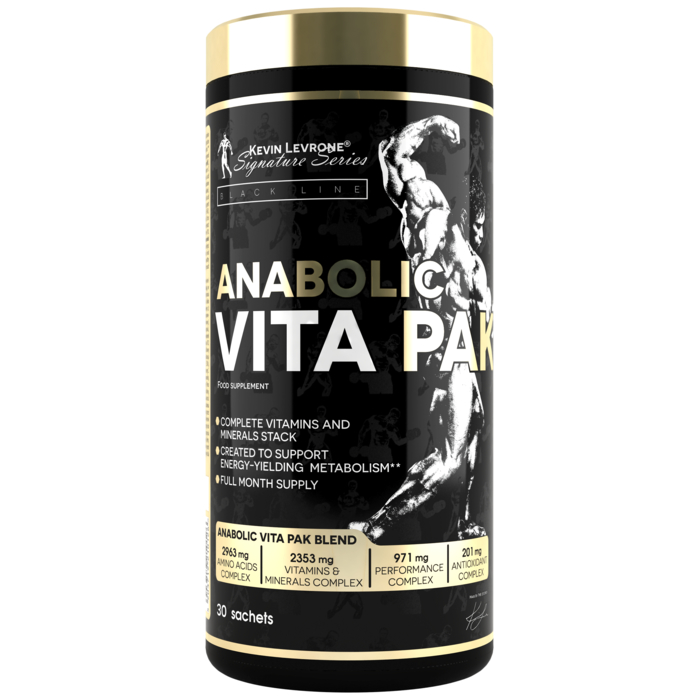 Kevin Levrone ANABOLIC VITA PAK 30 sachets 5903719210126 | CRO237496 Levrone Black | CRO237496