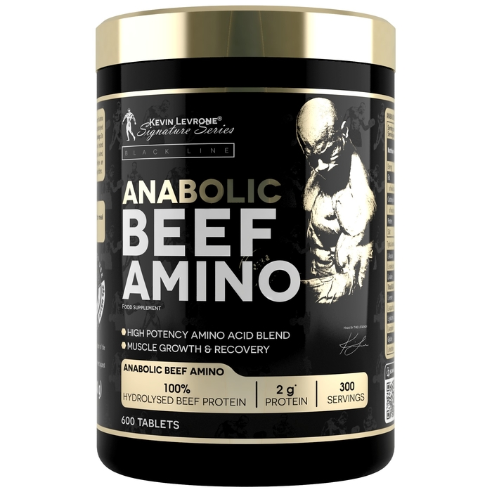Kevin Levrone ANABOLIC BEEF AMINO 600 tablets | IKY593047 Levrone Black | IKY593047