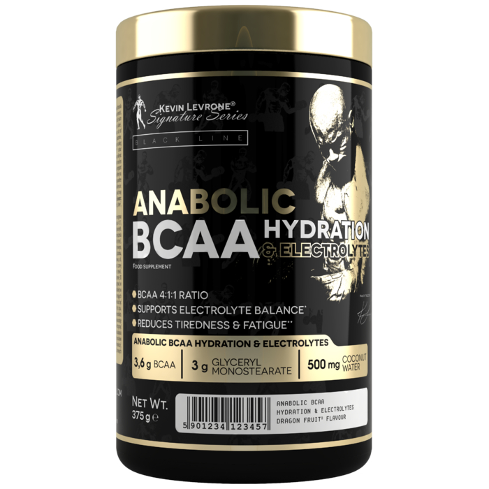 Kevin Levrone Anabolic BCAA Hydration & Electrolytes 375 g 5903719256001 | ECJ064129 Levrone Black | ECJ064129