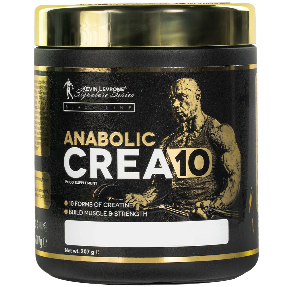 Kevin Levrone Anabolic Crea10, 207 G, Contains 10 Kinds of Creatine | IVM329078 Levrone Black | IVM329078