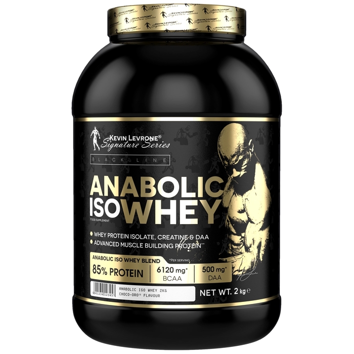Kevin Levrone Anabolic Iso Whey, 2 KG, 85% Protein, Advanced Muscle building Protein | TOZ831754 Levrone Black | TOZ831754