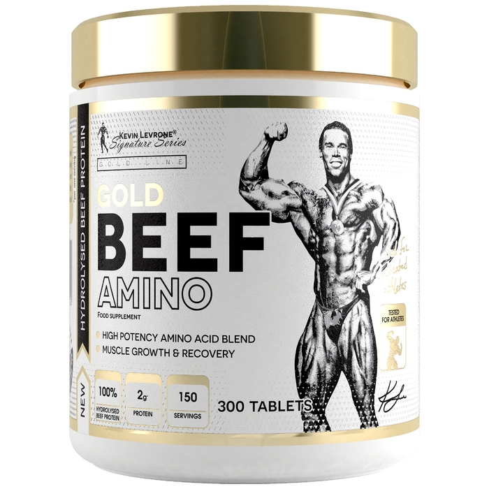 Kevin Levrone GOLD BEEF AMINO 300 tablets | MET784693 Levrone Gold | MET784693