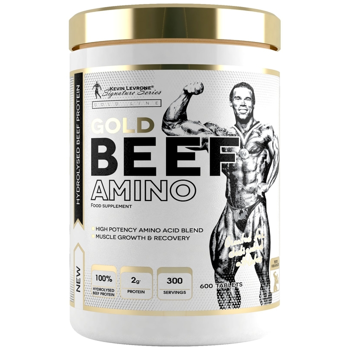 Kevin Levrone GOLD BEEF AMINO 600 tablets | QVZ207186 Levrone Gold | QVZ207186