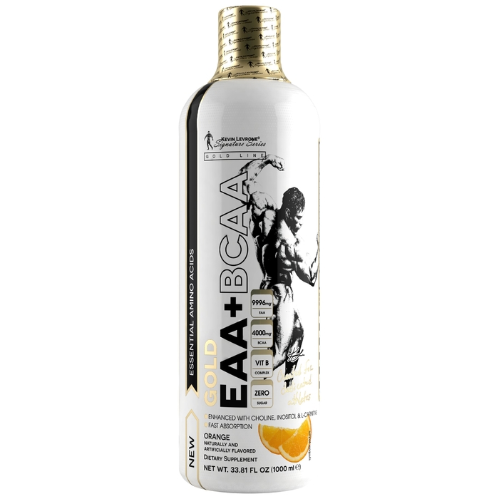Kevin Levrone GOLD EAA+BCAA 1000 ml Orange Flavor | BLU743502 Levrone Gold | BLU743502