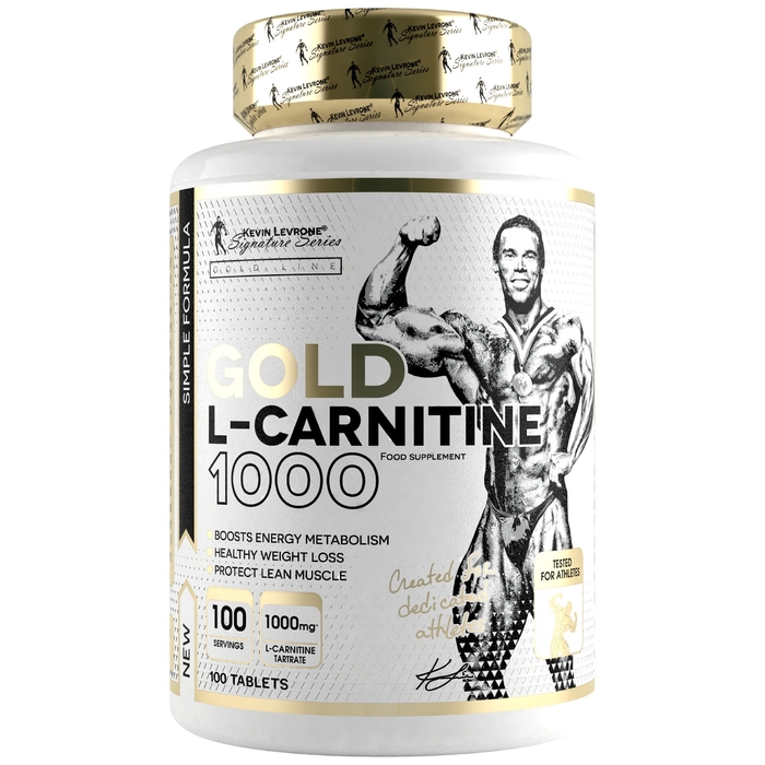 Kevin Levrone GOLD L-CARNITINE 1000 100 tablets | LAO625879 Levrone Gold | LAO625879