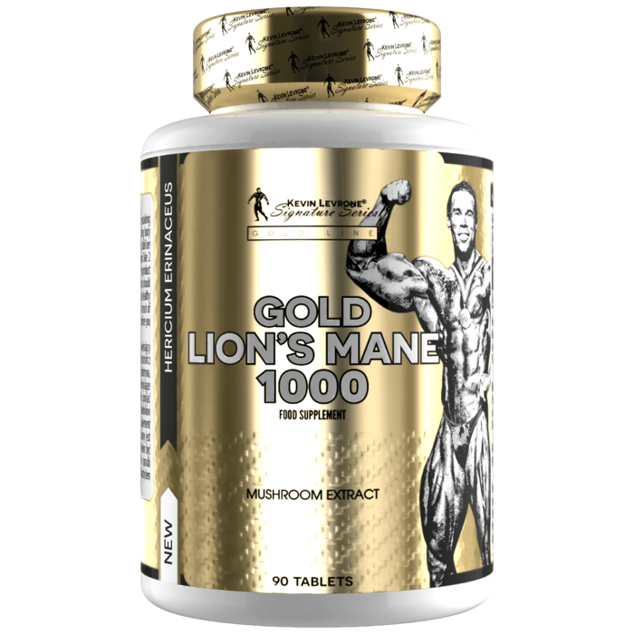 Kevin Levrone GOLD Lion’s Mane 1000 90 tablets 5903719251693 | KNV610247 Levrone Gold | KNV610247