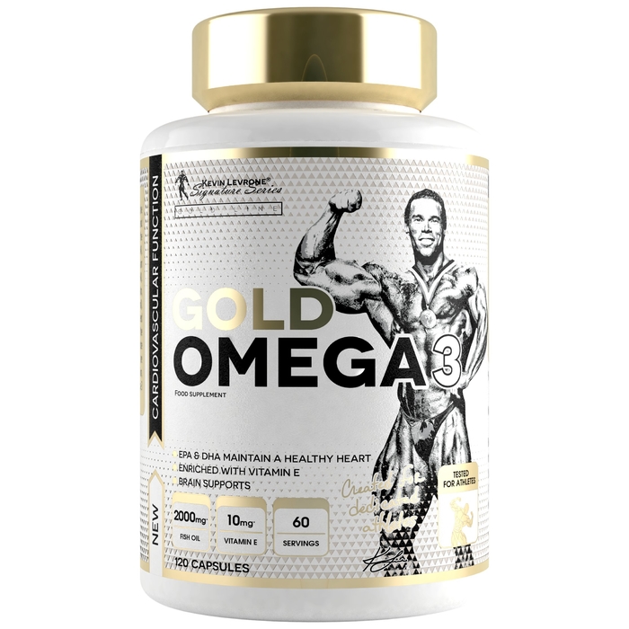 Kevin Levrone GOLD OMEGA 3 120 capsules | QFS932158 Levrone Gold | QFS932158