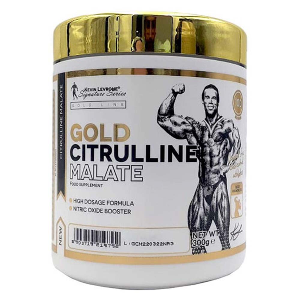 Kevin Levrone Gold Citrulline Malate, Unflavored, 300 Gm, Support Blood Flow & Pumping | OKT782103 Levrone Gold | OKT782103