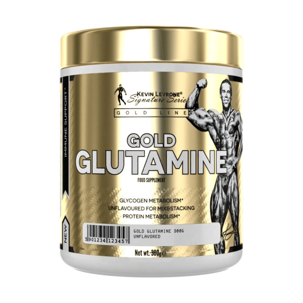 Kevin Levrone Gold Glutamine, Unflavored, 300 Gm, Muscle Fuel Recovery | YAH065978 Levrone Gold | YAH065978