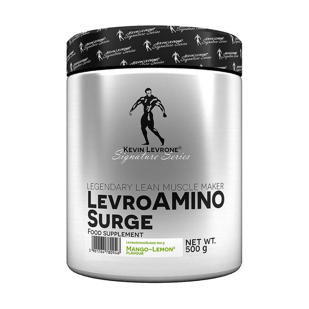 Kevin Levrone Levro Amino Surge, Mango Lemon, 500 Gm, Multi-ingredient Composition of Amino Acids | PJV702836 Levrone Silver | PJV702836