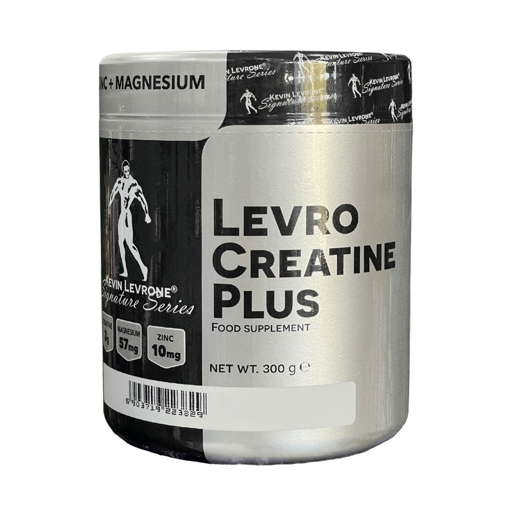 Kevin Levrone Levro Creatine Plus, Unflavored, 300 Gm, 3g Creatine Monohydrate High Purity | VRU832465 Levrone Silver | VRU832465