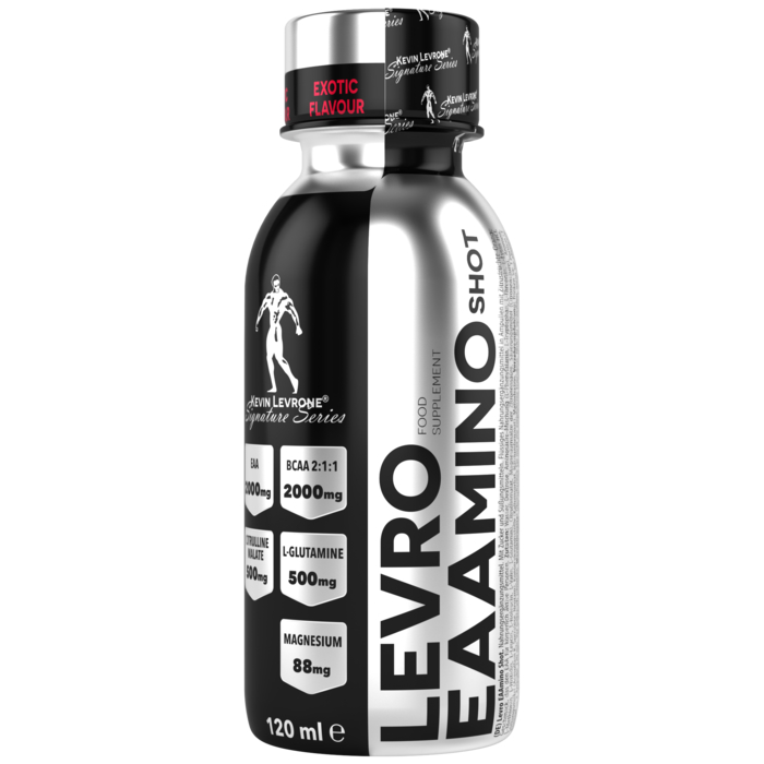 Kevin Levrone Levro EAAmino Shot 120 ml 5903719218597 | UPN348627 Levrone Silver | UPN348627