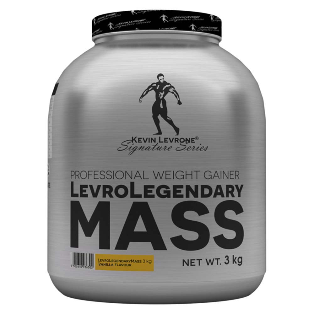 Kevin Levrone Levro Legendary Mass, Vanilla, 3 Kg, Ideal Option for Physically Active People | HLU867413 Levrone Silver | HLU867413