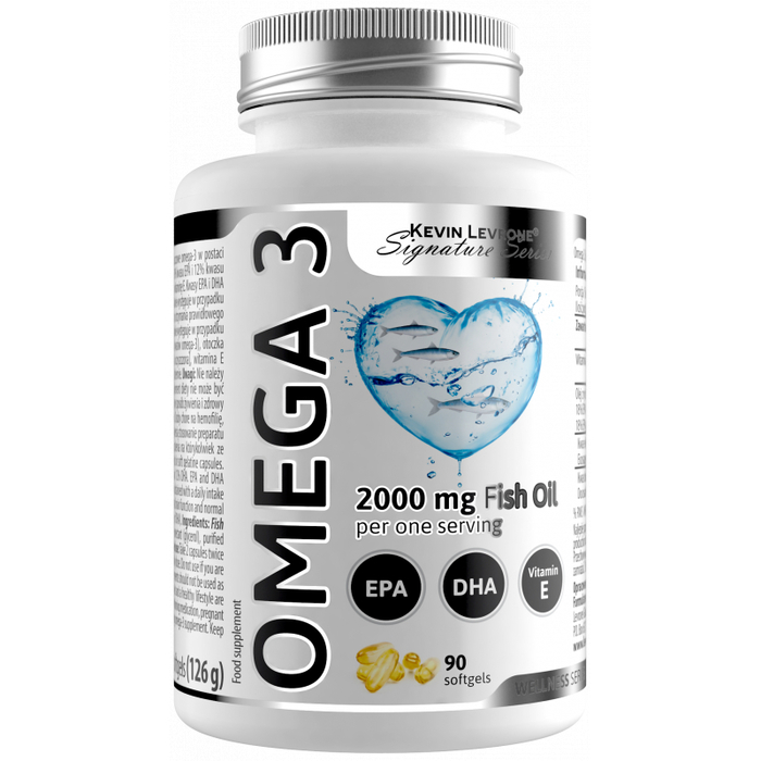 Kevin Levrone OMEGA 3 90caps 5903719258746 | FZX628941 Levrone Silver | FZX628941