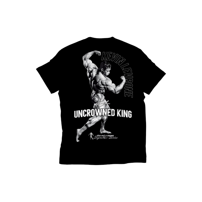 Kevin Levrone T-Shirt UNCROWNED KING 240g Black 5903719263894 | RCJ875463 Levrone Merch | RCJ875463